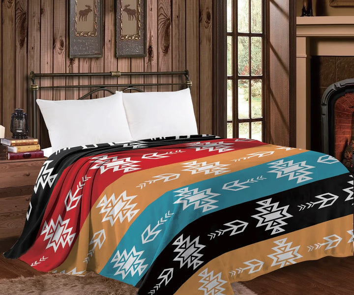 Heritage Horizon Southwestern Twin Throw Blanket