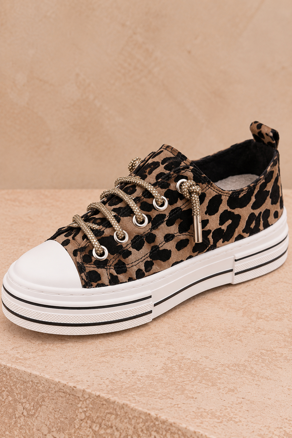 Wild at Heart Leopard Sneakers