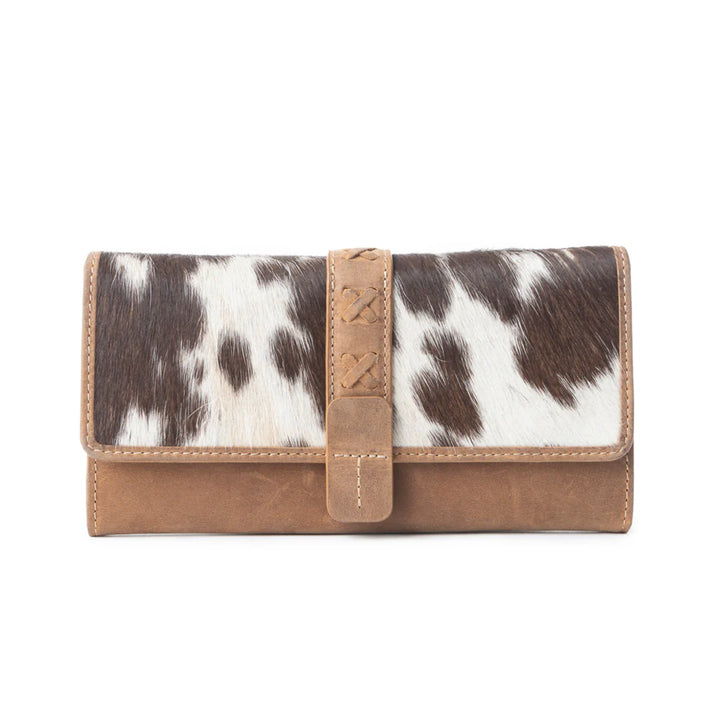 Myra Wind Rider Wallet In Black & White