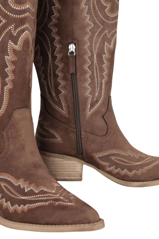Backroad Darling Brown Western Boots