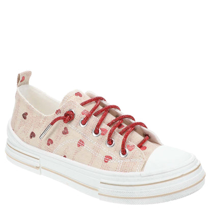 Love at First Step Heart Very G Aman Platform Sneakers