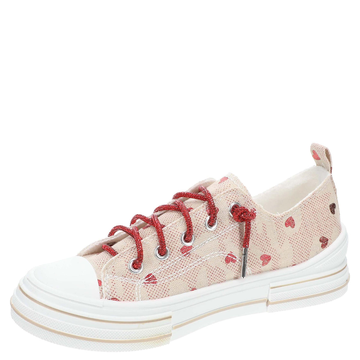 Love at First Step Heart Very G Aman Platform Sneakers