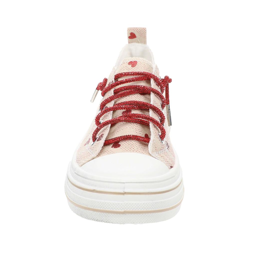 Love at First Step Heart Very G Aman Platform Sneakers