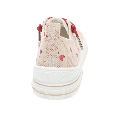 Love at First Step Heart Very G Aman Platform Sneakers