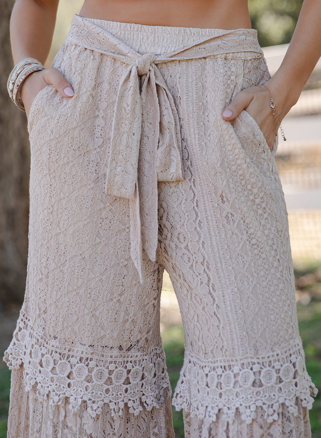 Desert Dream Lace Cloud Pants