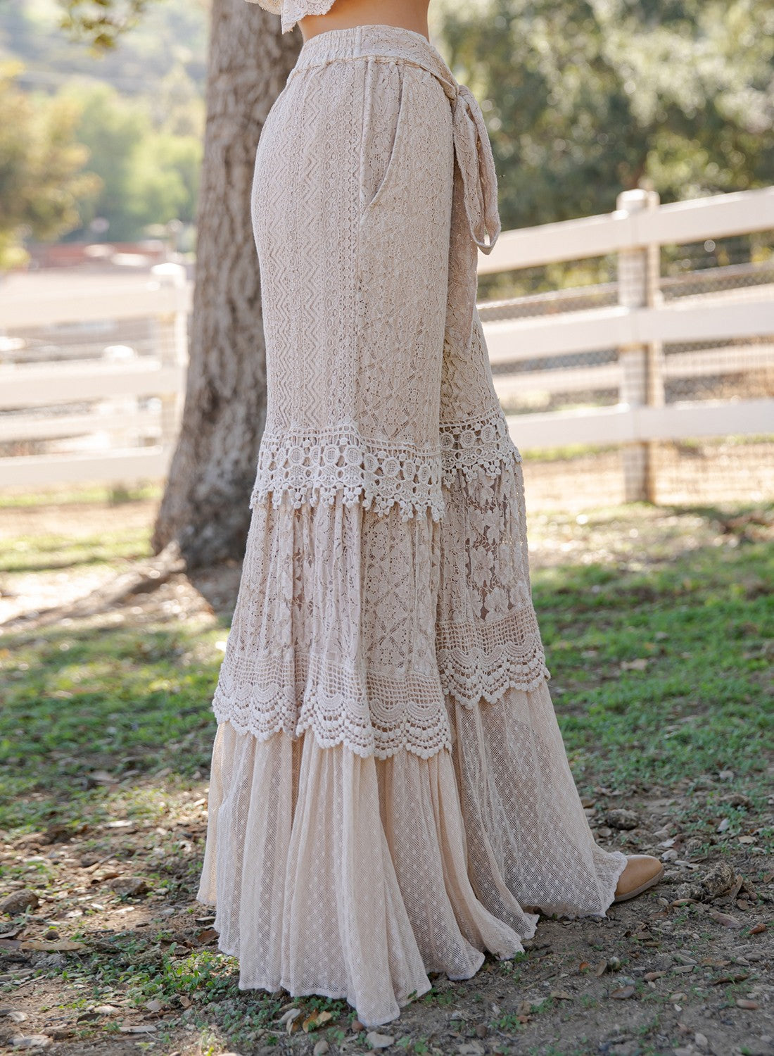 Desert Dream Lace Cloud Pants