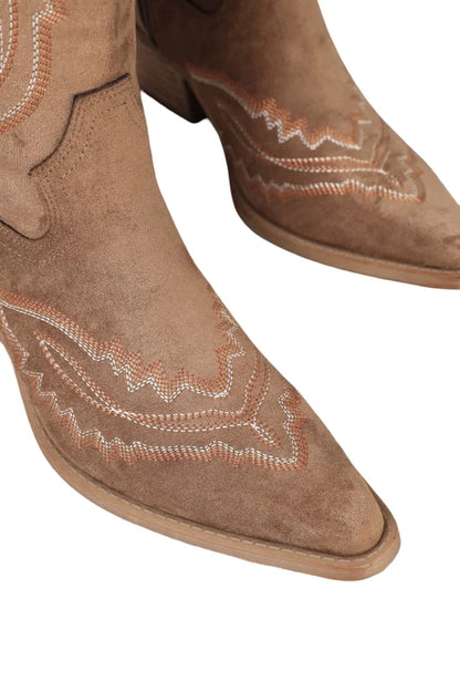 Backroad Darling Taupe Western Boots