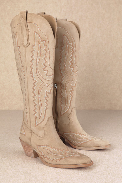 Backroad Darling Apricot Western Boots