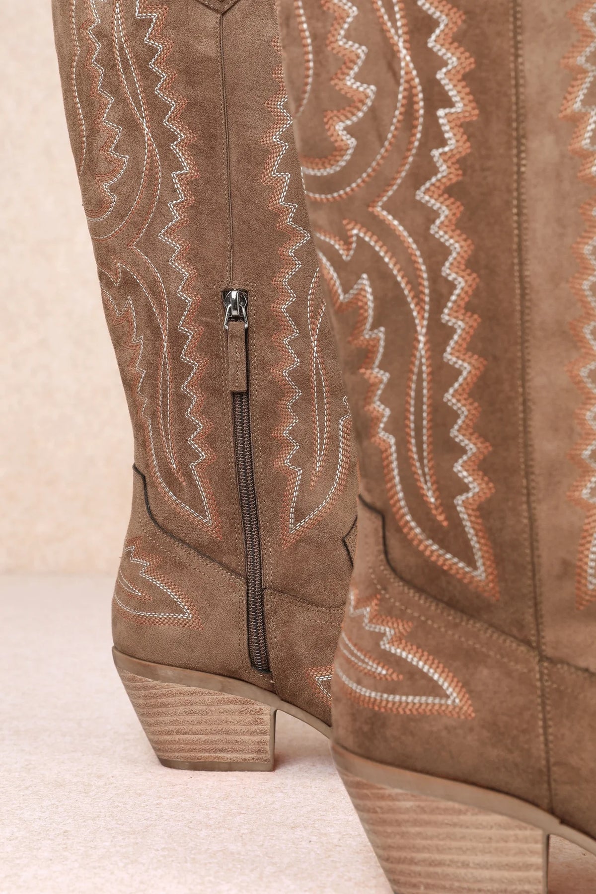 Backroad Darling Taupe Western Boots