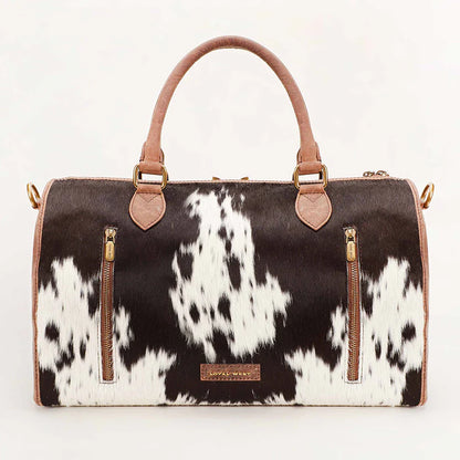 Myra Loyal West Gold Standard Medium Duffle Bag - Cowhide And Calfskin