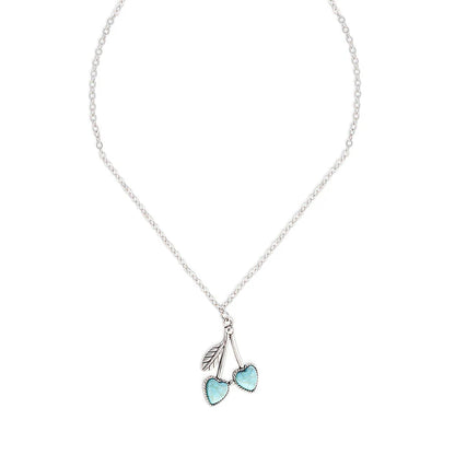 Myra Dangling Hearts Necklace