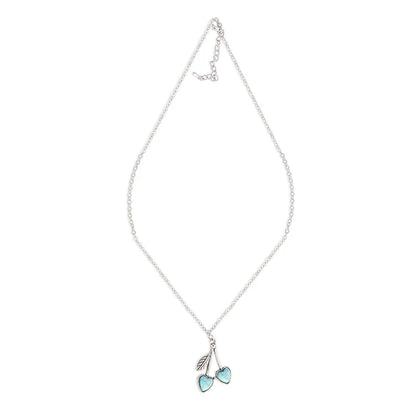 Myra Dangling Hearts Necklace
