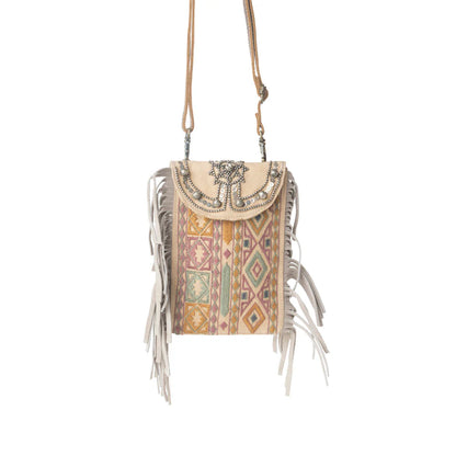 Myra Vintage Song Crossbody Bag in Sahara Clay