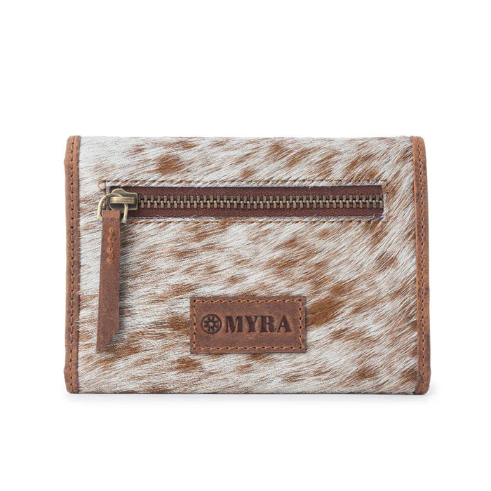 Myra Dune Wave Trail Credit Card Holder in Brindle Ivory