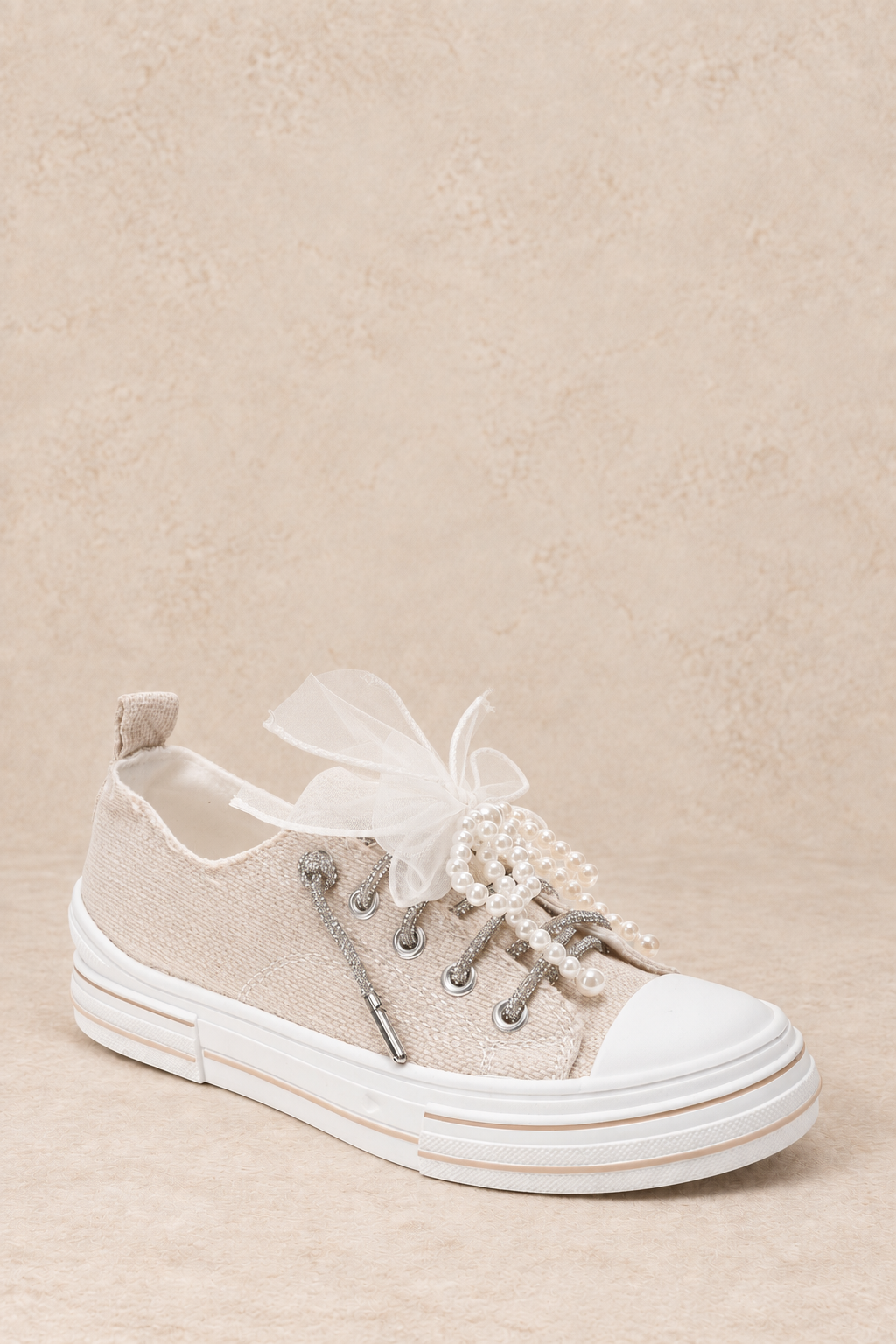 Pearls & Promises Embellished Very G Aman Sneaker