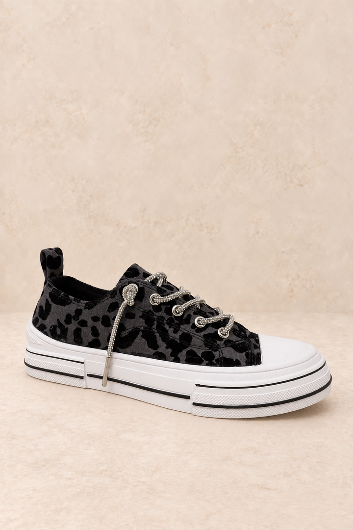 Midnight Prowl Black Leopard Very G Aman Sneakers