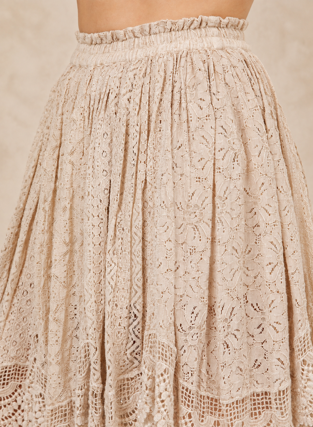 Wildflower Waltz Lace Mini Skirt