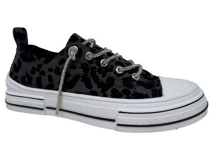 Midnight Prowl Black Leopard Very G Aman Sneakers