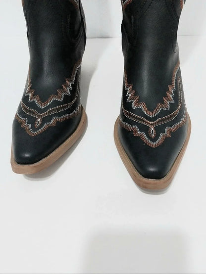 Backroad Darling Black Western Boots
