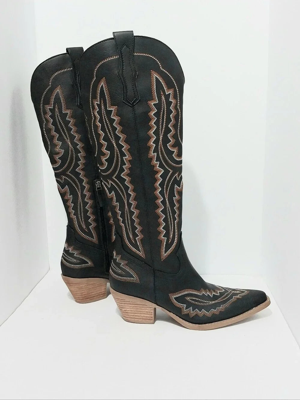 Backroad Darling Black Western Boots