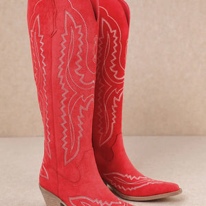Backroad Darling Red Western Boots